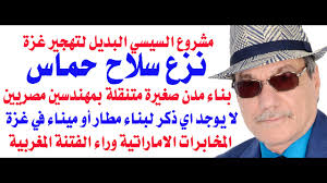 Read more about the article الخطة المصرية تقوم على نزع سلاح المقاومة في غزة