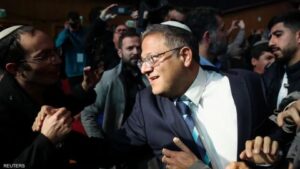 Read more about the article “فلسطين ستتحرر”.. المتطرف “بن غفير” ينجو من محاولة اعتداء أثناء زيارته جامعة “ييل” الأمريكية..