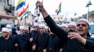 Read more about the article الكيان بدأ عمليًا بتنفيذ خطتها لإقامة كيانٍ درزيٍّ بسوريّة.. الوزير الأكثر قربًا من نتنياهو: التطبيع مع السعوديّة وتوسيع (اتفاقيات أبراهام) مع دولٍ أخرى بعد تدمير (حماس).. أردوغان يُرسِّخ تواجده بسوريّة من منطلق (النيو-عثمانيّة)
