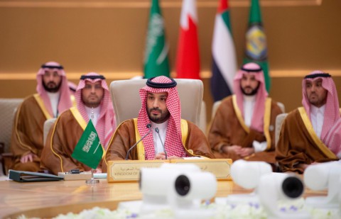 You are currently viewing قمة الرياض.. إنهاء حرب غزة ودعم سوريا والسيطرة عى المنطقة قبل اشتعالها تتصدر كلمات قادة دول الخليج مع ترامب