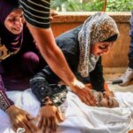 ﻿ جيش الإحتلال يرتكب مجزرة جديدة بقصف خيمة تؤوي نازحين داخل مدرسة جنوب غزة.. 14 شهيدًا بينهم نساء وأطفال