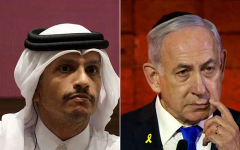 You are currently viewing بأوامر نتنياهو: قطر تشتري أسلحة ومعدّات تكنولوجيّة من الصناعات العسكريّة للكيان بمئات ملايين الدولارات.. وفدٌ قطريٌّ رفيعٌ زار الكيان لتوقيع الصفقات.. القواعد العسكريّة الأمريكيّة بالوطن العربيّ تُواصِل إمداد الاحتلال بالأسلحة لذبح الفلسطينيين