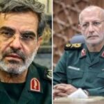الإعلان في إيران عن استشهاد جنرالين كبيرين في ضربات النظام الصهيوني العنيفة التي استهدفت البلاد