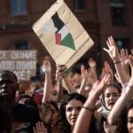 الآلاف يتظاهرون في باريس تضامنا مع الفلسطينيين