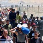 استشهاد 30 فلسطينيا في قصف الإحتلال أثناء انتظارهم توزيع مساعدات إنسانية