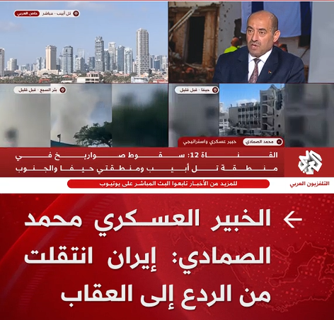 You are currently viewing قراءة عسكرية للرشة الصاروخية الإيرانية