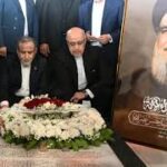 عراقتشي من ضريح السيد نصر الله: دماؤه ضامنة للانتصار.. هزيمة الكيان حتمية