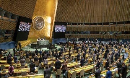 You are currently viewing الجمعية العامة للأمم المتحدة تصوّت الخميس على مشروع قرار إسباني لوقف إطلاق النار في غزة