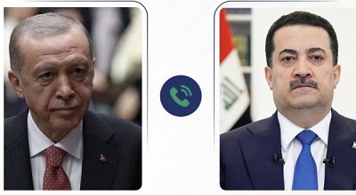 You are currently viewing السوداني وأردوغان: اتفاق السلام مع حزب العمال يعزز التنمية والاستقرار