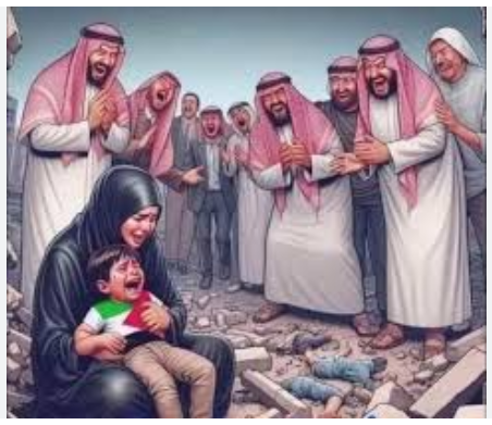 You are currently viewing ليست جريدة عربية انها اكبر الصحف الفرنسية انزلت هذه الرسمة عن حال العرب