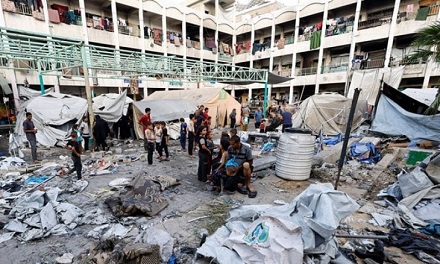 You are currently viewing وول ستريت جورنال: من ساحة حرب إلى دول فاشلة.. الكيان يواصل البحث عن أماكن لتهجير سكان غزة.. وسوريا وليبيا في الواجهة