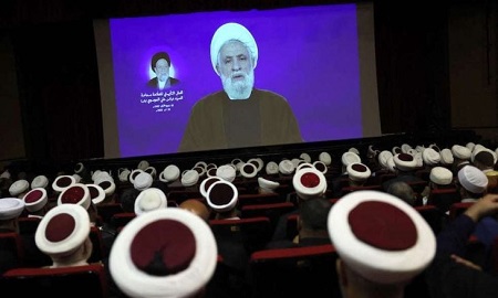 You are currently viewing أمين عام “حزب الله”: لن نتخلى عن السلاح ومن يريد نزعه سيرى بأسنا