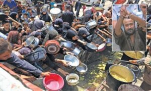 Read more about the article العرب يملكون اطنان الذهب وابنائهم يستجون الطعام !!