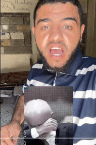 Read more about the article رئيس البرازيل يبكي من أجل أهل غزة