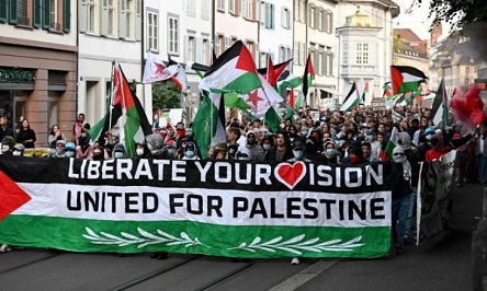 You are currently viewing دعوات لاستبعادها ومقاطعتها.. جهود معاقبة الكيان بسبب غزة تتزايد في المجالين الرياضي والثقافي