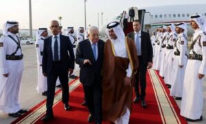 Read more about the article ﻿ قمة الدوحة.. أمير قطر يطالب بـ”إجراءات ملموسة” ضد الكيان ويتهمه بمحاولة إفشال المفاوضات: ونتنياهو يحلم بوضع المنطقة تحت نفوذه.. ملك الأردن: ردنا على عدوان الإحتلال يجب أن يكون رادعا.. عباس يبحث تطورات قضية فلسطين.. السوداني: الأمن العربي والإسلامي لا يتجزأ