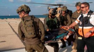 Read more about the article إصابة 10 جنود صهاينة بجراح متفاوتة جراء انقلاب آلية عسكرية من نوع “هامر” على مشارف مدينة غزة