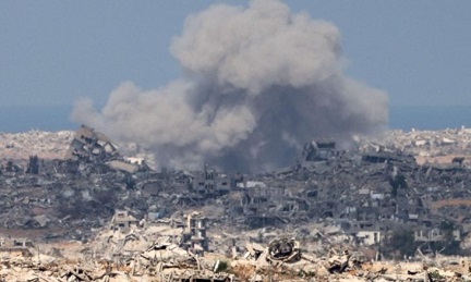 You are currently viewing غارات الكيان على جنوب قطاع غزة وسط تبادل الاتهامات بخرق وقف إطلاق النار