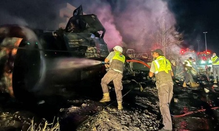 You are currently viewing أكثر من 15 غارة للكيان ليلية على جنوب لبنان