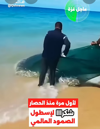 You are currently viewing لأول مرة وشكرا لإسطول الصمود