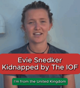 Read more about the article مختطفة بريطانية ضمن اسطول الصمود من قبل قوات الكيان الصهيوني