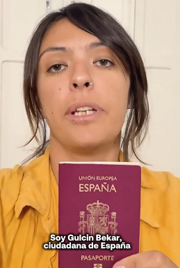 You are currently viewing مختطفة اسبانية ضمن اسطول الصمود من قبل الكيان الصهيوني