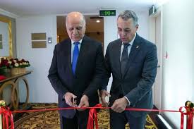 Read more about the article بعد إغلاق دام 30 عاماً.. افتتاح السفارة السويسرية في بغداد رسمياً