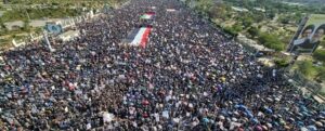 Read more about the article مسيرات اليمن المليونية: نبارك للفلسطينيين انتصارهم.. ونؤكد وقوفنا الدائم معهم
