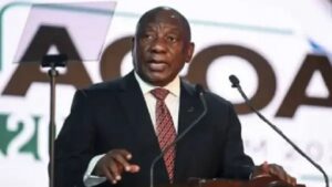 Read more about the article جنوب إفريقيا “مرتابة” إزاء “أجندة تطهير غزة والضفة” بعد استقبالها 153 فلسطينيا الأسبوع الماضي على متن طائرة مستأجرة