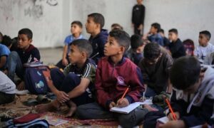 Read more about the article رجعوا التلامذة.. العودة إلى المدارس بعد عامين من الحرب على غزة