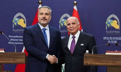 You are currently viewing كتابة وثيقة على الورق فقط : تركيا والعراق يوقعان “وثيقة الآلية” لتمويل مشاريع التعاون بمجال المياه