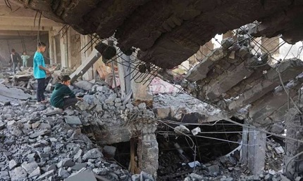 You are currently viewing قصف جوي ومدفعي إسرائيلي مكثف على 4 مدن في غزة