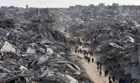 You are currently viewing غارات الإحتلال وعمليات نسف في غزة ورفح وخان يونس