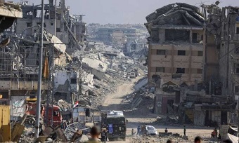 You are currently viewing غزة.. الكيان يواصل عملياته داخل “الخط الأصفر” والوضع الإنساني كارثي