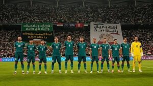 Read more about the article تأهل العراق للملحق العالمي لـ”مونديال 2026″ بفوز دراماتيكي على الإمارات