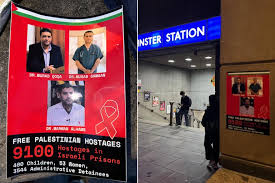 Read more about the article حملة “أطلقوا الرهائن الفلسطينيين” تكتسح شوارع ويستمنستر بلندن