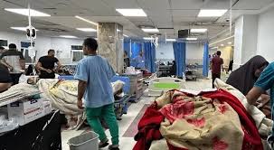 You are currently viewing أبو سلمية: 6 وفيات بمجمع الشفاء الطبي في غزة بسبب نفاد الأدوية