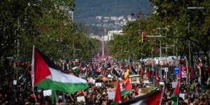 Read more about the article إسبانيا.. مظاهرة حاشدة في “بلباو” دعما لفلسطين