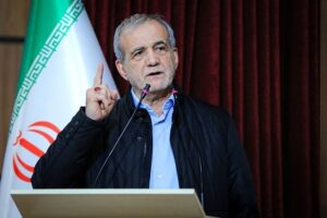 Read more about the article بزشكيان: لا نسعى إلى الصراع مع أحد ولكن لا نقبل الخضوع