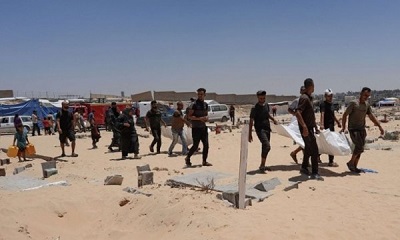 You are currently viewing تحقيق لـ”سي إن إن” يكشف ما وراء جثث مُجرَّفة ومقابر بلا علامات في غزة