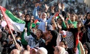 Read more about the article “أصوات الغد”.. فتيات في غزة يحيين مواهب دفنتها الحرب