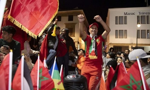 Read more about the article فرحة عارمة في المغرب بعد الفوز بكأس العرب لكرة القدم