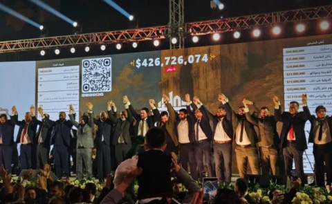 You are currently viewing حملة “ست الكل” تُثير جدلًا واسعًا بين السوريين.. “وزراء الشرع” العشرة المُبشّرون بالجنة وزوجة مُفتيهم “أم المؤمنين”!.. لماذا بيعت “ساعة الجولاني” بـ5 مليون دولار؟ وهل باع الشرع الجولان مُقابل “رشّة عطر” وكيف تناسى لواء الإسكندرون الذي تحتلّه تركيا؟!