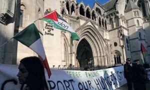 Read more about the article حراك في بريطانيا دعما للمضربين عن الطعام من داعمي فلسطين