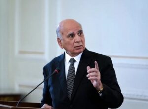 Read more about the article وزير خارجية العراق: قرارنا السياسي عراقي.. وتهديدات الكيان ما تزال قائمة