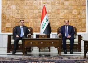 Read more about the article كواليس التفاهمات السرّية: السوداني والمالكي يبحثان التسوية و3 قوائم على الطاولة بعد رسالة الفصائل إلى واشنطن.. هل تستبدل «المقاومة» البزة العسكرية بالجِينز؟!