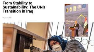 You are currently viewing الأمم المتحدة تنشر مقاربتها عن العراق: من الاستقرار الهش إلى التنمية المستدامة