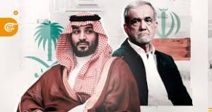 Read more about the article ابن سلمان في اتصال مع بزشكيان: السعودية لا تقبل بأي اعتداء على إيران