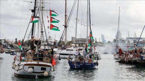 You are currently viewing “الوقت مناسب للعمل الجريء”..تحالف أسطول الحرية  يخترق في الولايات المتحدة ويخطط لتحريك”1000″ قارب  لكسر الحصار على أهل غزة”الشجعان”..مطالب بفعاليات بحرية  للتضامن على السواحل وإحتجاجات وإعتصامات على الأرض