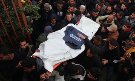 You are currently viewing لجنة حماية الصحافيين: مقتل 129 صحافيا وإعلاميا في 2025 معظمهم بنيران الكيان